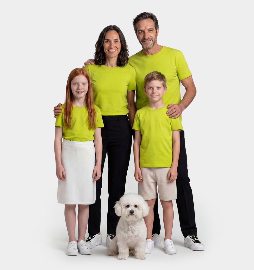 Vêtements assortis pour toute la famille